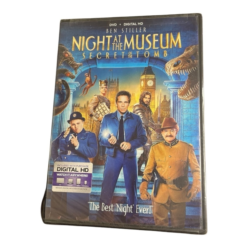 Night at the Museum & NIGHT at the MUSEUM SECRET of the TOMB DVD set - Picture 4 of 6
